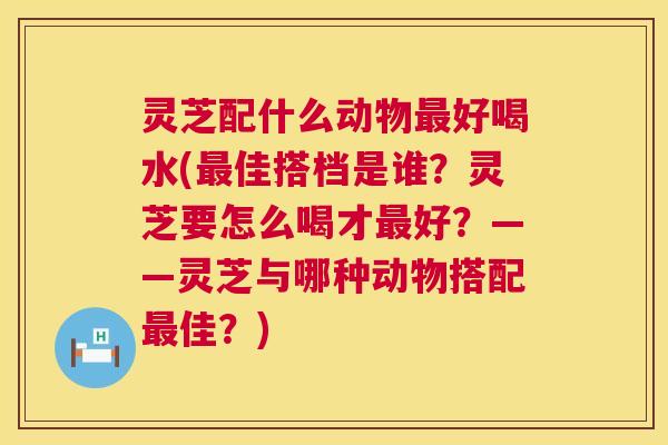 灵芝配什么动物最好喝水(最佳搭档是谁？灵芝要怎么喝才最好？——灵芝与哪种动物搭配最佳？)